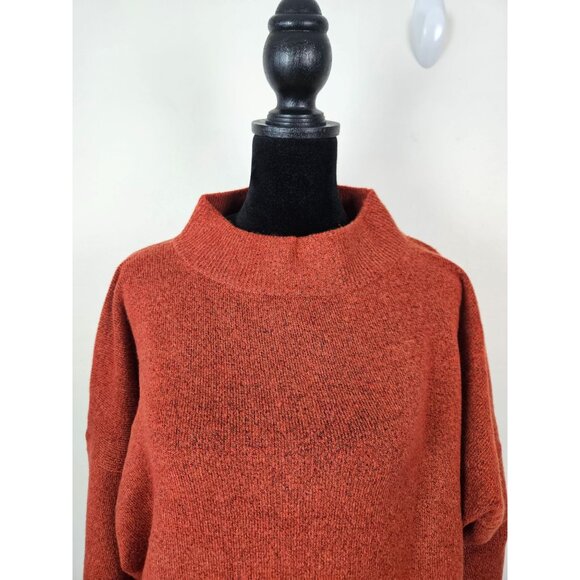 A New Day Womens Sweater Size Large Rust Cozy Warm Comfortable Crew Neck Stylish - Picture 5 of 11